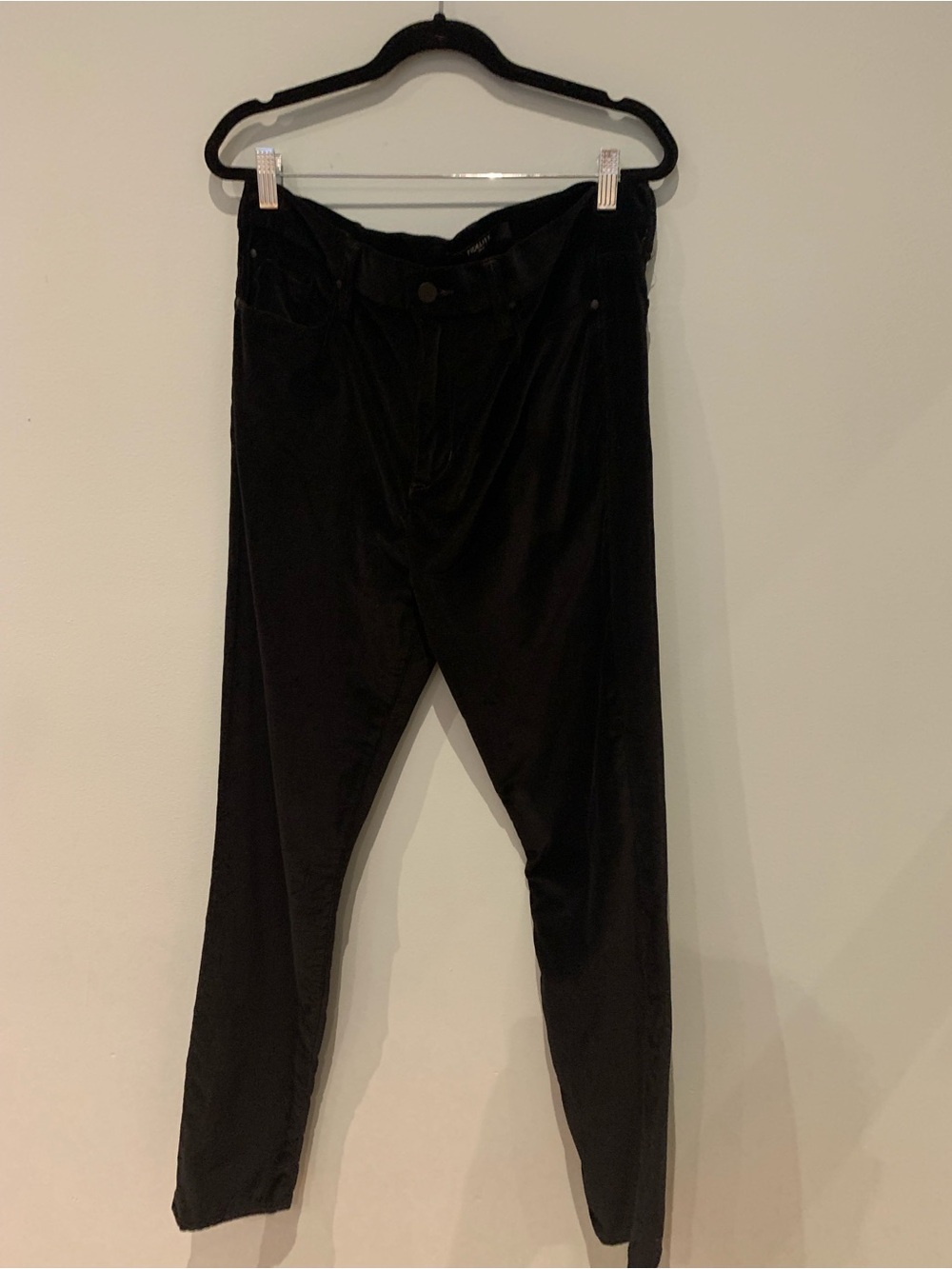 Fidelity Denim Women’s Black Velveteen Pants
